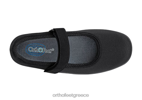 Orthofeet γυναίκες 84N2Z111 καθημερινά παπούτσια μαύρος σπρίνγκφιλντ τέντωμα