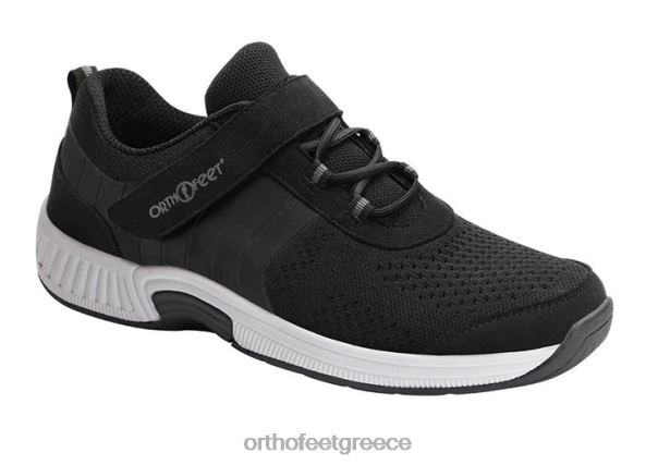 Orthofeet γυναίκες 84N2Z90 καθημερινά παπούτσια μαύρος joelle stretch πλεκτό