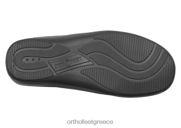 Orthofeet γυναίκες 84N2Z94 καθημερινά παπούτσια μαύρος ηφαιστειακό μαλλί