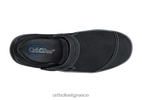 Orthofeet γυναίκες 84N2Z97 καθημερινά παπούτσια μαύρος solerno