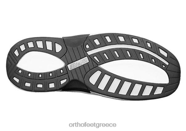 Orthofeet γυναίκες 84N2Z49 αθλητικά μαύρος κοραλί ελαστικό πλεκτό