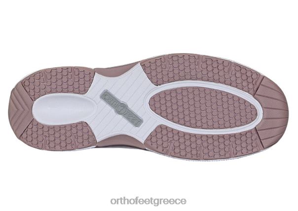 Orthofeet γυναίκες 84N2Z54 αθλητικά τριαντάφυλλο francis no-tie