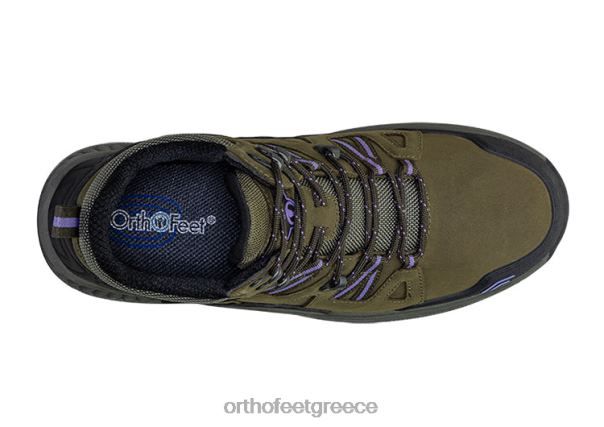 Orthofeet γυναίκες 84N2Z74 παπούτσια ορειβασίας ελιά ντακότα