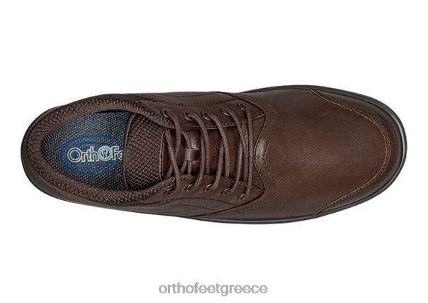 Orthofeet γυναίκες 84N2Z77 μπότες σκούρο καφέ Μιλάνο