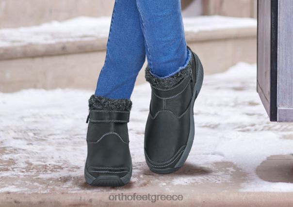 Orthofeet γυναίκες 84N2Z87 μπότες μαύρος Σιένα