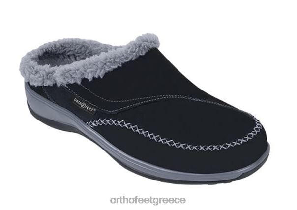 Orthofeet γυναίκες 84N2Z114 παντούφλες μαύρος Σαρλότ
