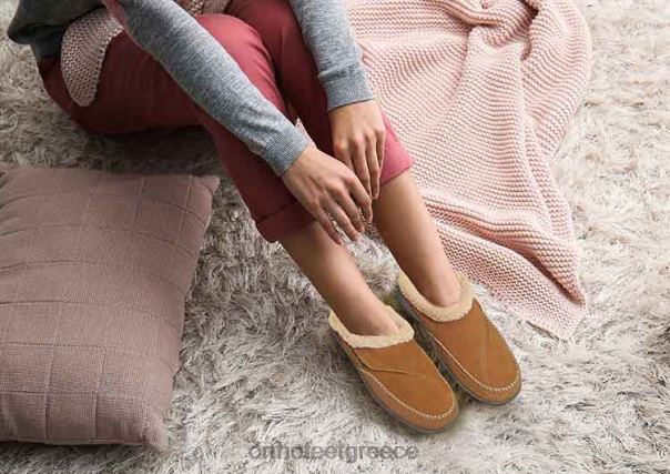 Orthofeet γυναίκες 84N2Z115 παντούφλες καφέ Σαρλότ