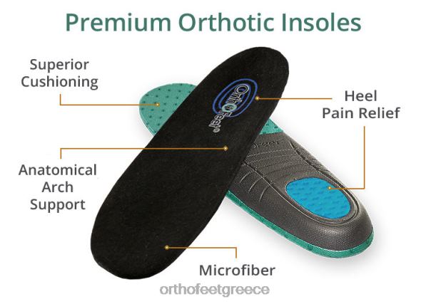 Orthofeet γυναίκες 84N2Z117 παντούφλες μαύρος πλεχτό λουίζ