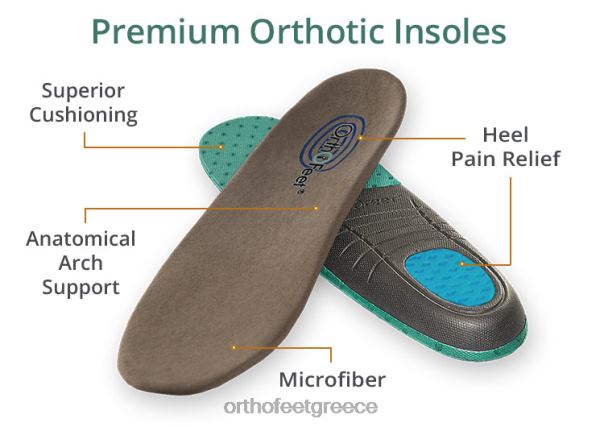Orthofeet γυναίκες 84N2Z118 παντούφλες μπεζ πλεχτό λουίζ