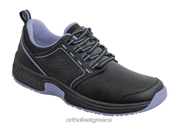 Orthofeet γυναίκες 84N2Z61 ιατρικά παπούτσια μαύρος talya αντιολισθητικό