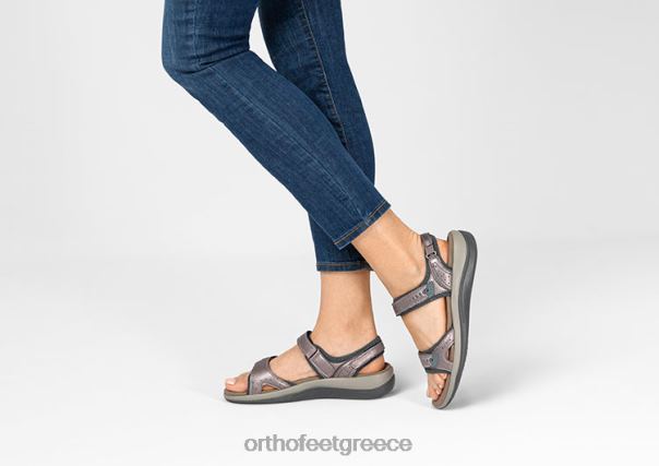Orthofeet γυναίκες 84N2Z17 σανδάλια κασσίτερος malibu αμφίδρομος ιμάντας