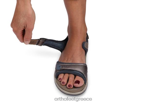 Orthofeet γυναίκες 84N2Z19 σανδάλια καφέ malibu αμφίδρομος ιμάντας