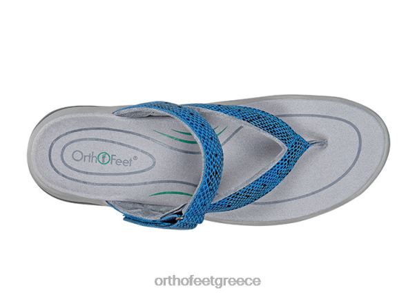 Orthofeet γυναίκες 84N2Z26 σανδάλια μπλε gaya