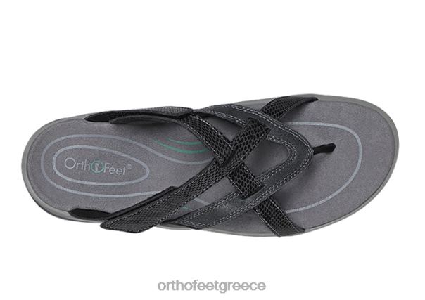 Orthofeet γυναίκες 84N2Z30 σανδάλια μαύρος clio