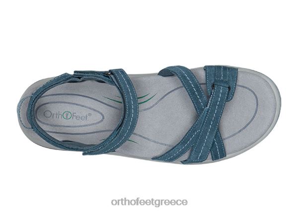 Orthofeet γυναίκες 84N2Z5 σανδάλια μπλε Ύδρα