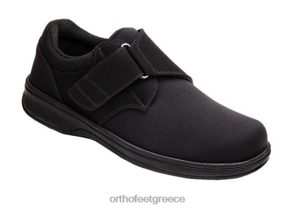 Orthofeet άνδρες 84N2Z176 καθημερινά παπούτσια μαύρος τέντωμα μπίσμαρκ