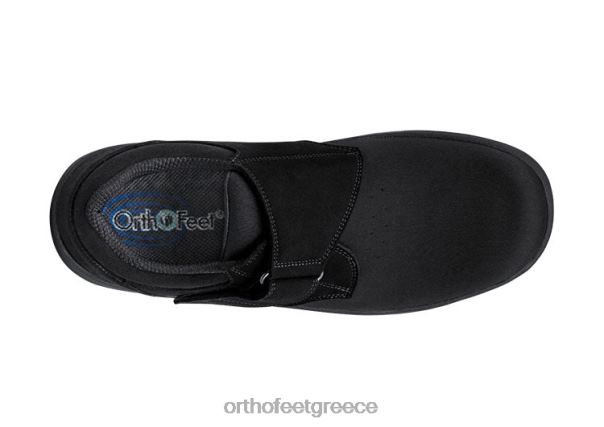 Orthofeet άνδρες 84N2Z176 καθημερινά παπούτσια μαύρος τέντωμα μπίσμαρκ