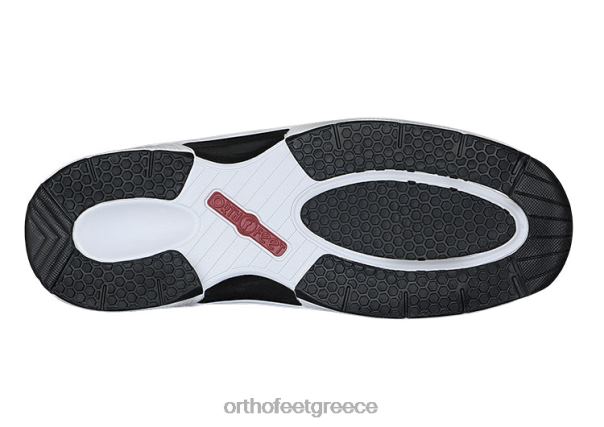 Orthofeet άνδρες 84N2Z139 αθλητικά μαύρος τακόμα ελαστικό πλεκτό