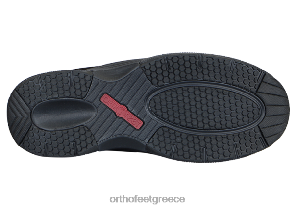 Orthofeet άνδρες 84N2Z143 αθλητικά μαύρος Monterey Bay χωρίς γραβάτα