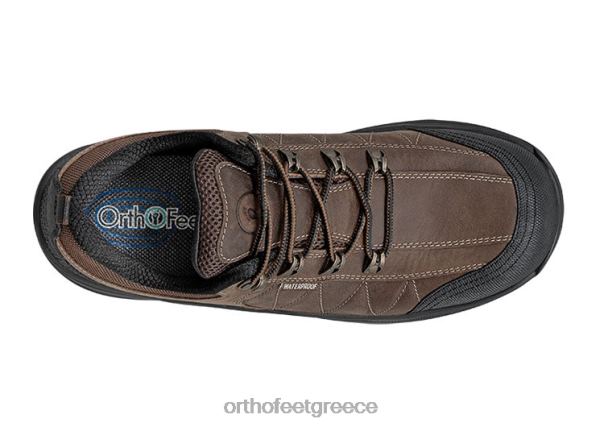 Orthofeet άνδρες 84N2Z161 παπούτσια εργασίας καφέ παπούτσια εργασίας από δολομίτη