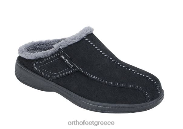Orthofeet άνδρες 84N2Z180 παντούφλες μαύρος Άσβιλ