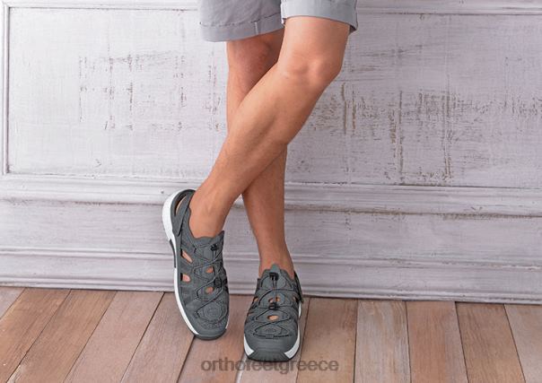 Orthofeet άνδρες 84N2Z122 σανδάλια γκρί Ταύρος
